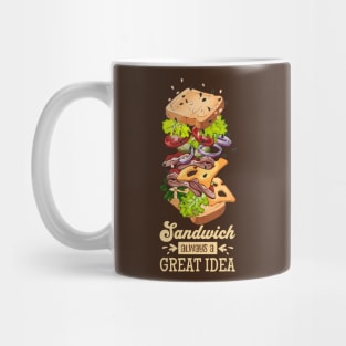 Sandwich, always a great idea Mug